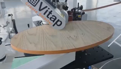 Máy dán cạnh cong chất lượng Ý, giá cả Việt Nam